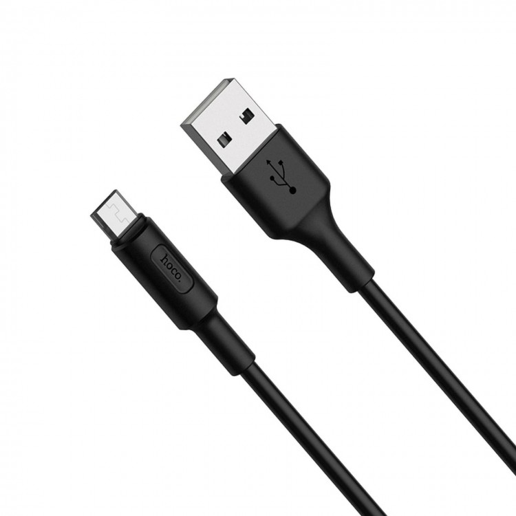 CABLE MICRO USB HOCO X25 SOARER 1M NOIR