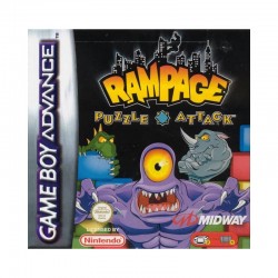 JEU GBA RAMPAGE PUZZLE ATTACK EN BOITE AVEC NOTICE