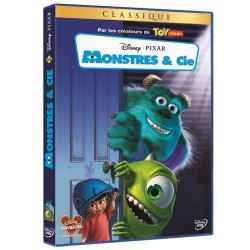 DVD MONSTRES ET COMPAGNIES