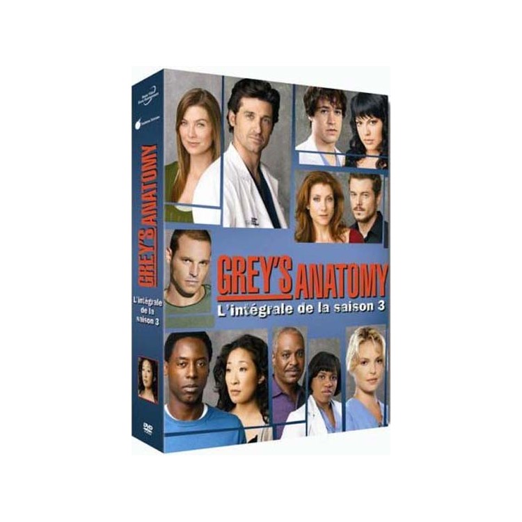 DVD COFFRET GREY S ANATOMY, SAISON 3