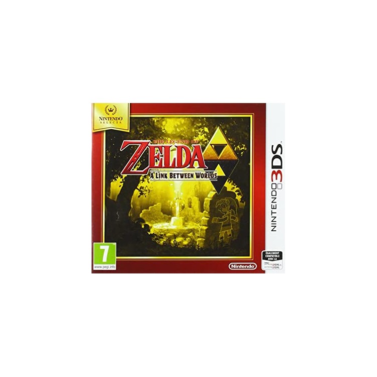 JEU 3DS THE LEGEND OF ZELDA A LINK BETWEEN WORLDS - NINTENDO SELECTS3DS