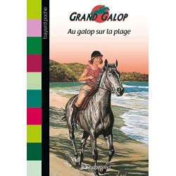 LIVRE AU GALOP SUR LA PLAGE -N615