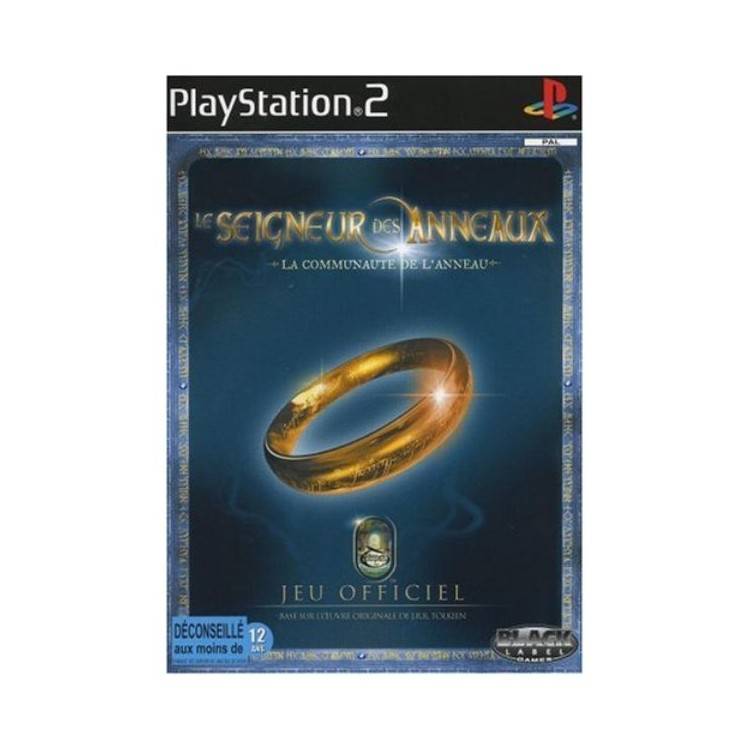 JEU PS2 LE SEIGNEUR DES ANNEAUX LA COMMUNAUTE DE L ANNEAU