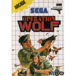 JEU MASTER SYSTEM OPERATION WOLF COMPLET