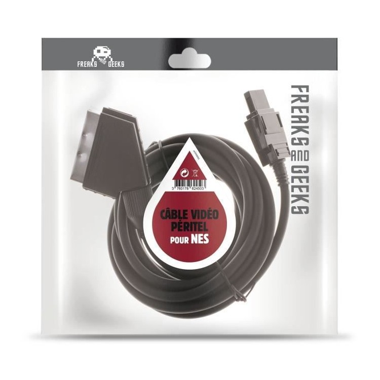 CABLE VIDEO PERITEL NES LONGUEUR 3M