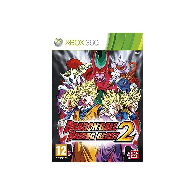 JEU XBOX 360 DRAGON BALL RAGING BLAST 2 JEU XBOX 360 DRAGON BALL RAGING BLAST 2