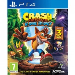 JEU PS4 CRASH BANDICOOT : N SANE TRILOGY