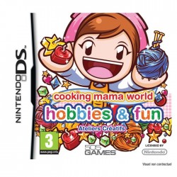 JEU DS COOKING MAMA WORLD : HOBBIES AND FUN : ATELIERS CREATIFS