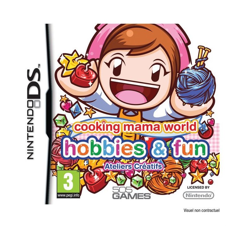 JEU DS COOKING MAMA WORLD : HOBBIES AND FUN : ATELIERS CREATIFS