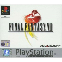 JEU PS1 FINAL FANTASY VIII PLATINUM SANS NOTICE