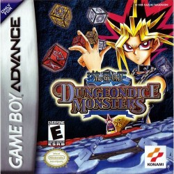 JEU GAMEBOY ADVANCE YU-GI-OH! DUNGEONDICE MONSTERS CARTOUCHE SEULE