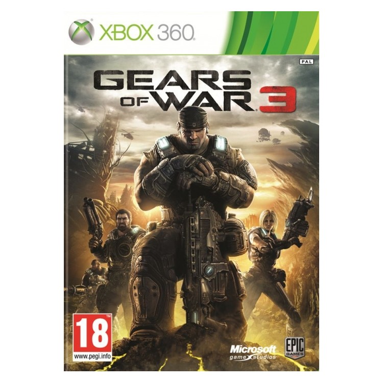 JEU XBOX 360 GEARS OF WAR 3