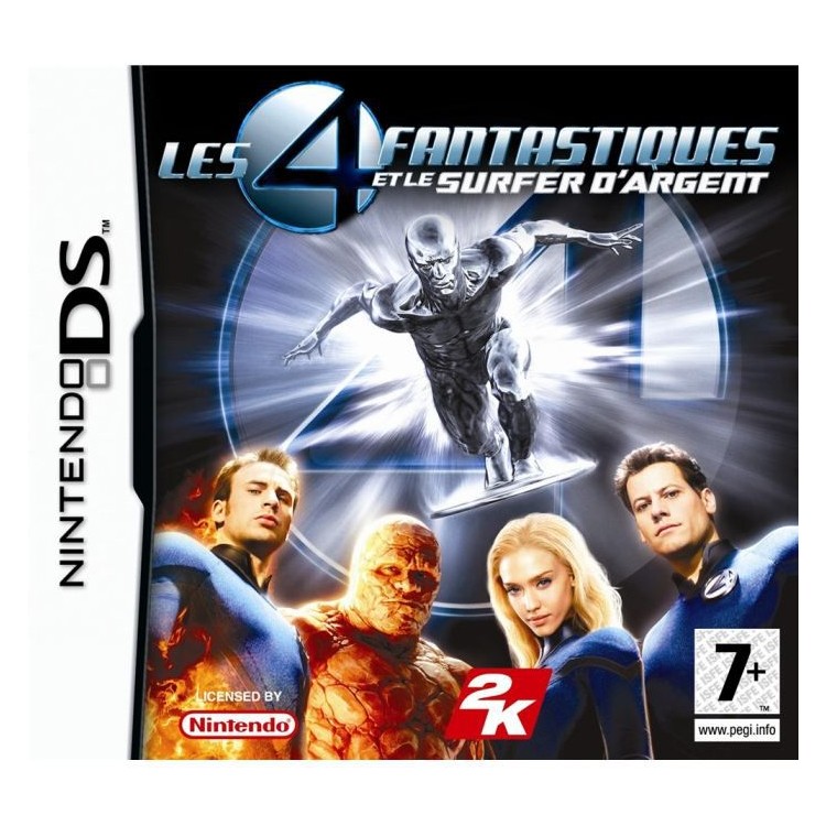 JEU DS LES 4 FANTASTIQUES ET LE SURFEUR D ARGENT