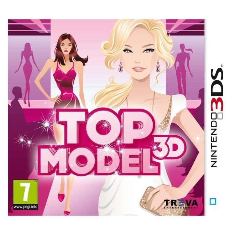 JEU 3DS TOP MODEL 3D SANS BOITE