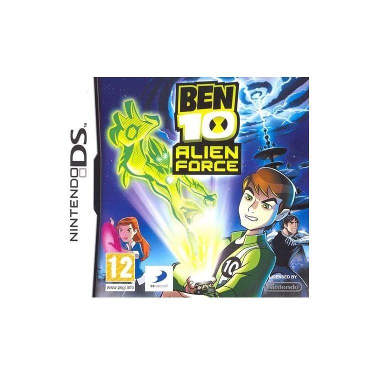JEU DS BEN 10 : ALIEN FORCE SANS BOITE