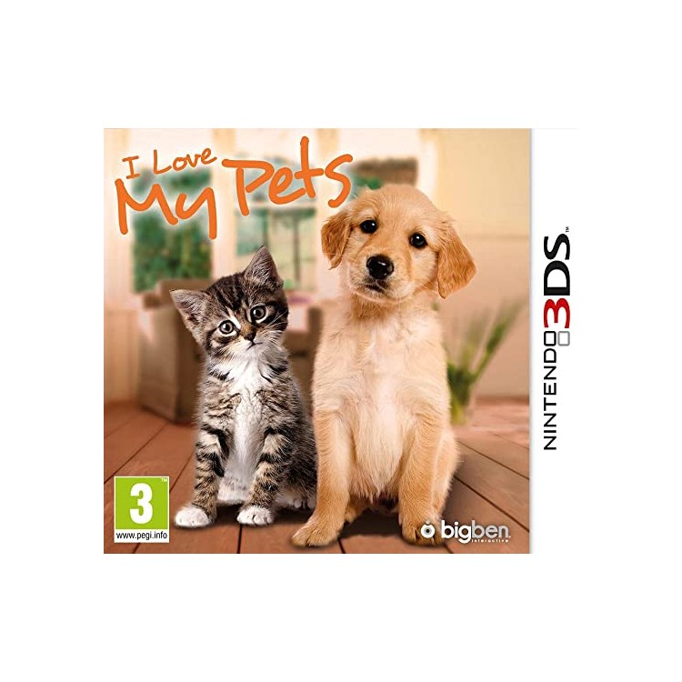 JEU 3DS I LOVE MY PETS (SANS BOITE)