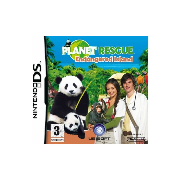 JEU DS PLANET RESCUE : ENDANGERED ISLAND SANS BOITE