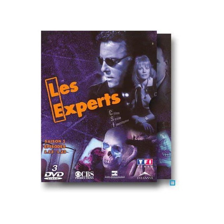DVD LES EXPERTS SAISON 1, PARTIE 2 EPISODES 13 A 23