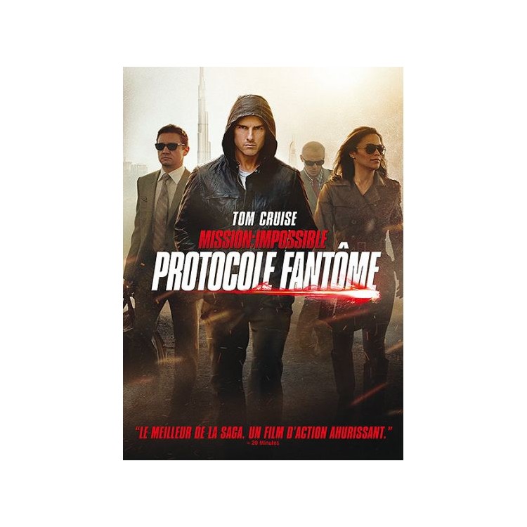 DVD MISSION IMPOSSIBLE PROTOCOLE FANTOME