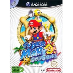 JEU GAMECUBE SUPER MARIO SUNSHINE COMPLET