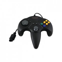 MANETTE NOIRE POUR N64