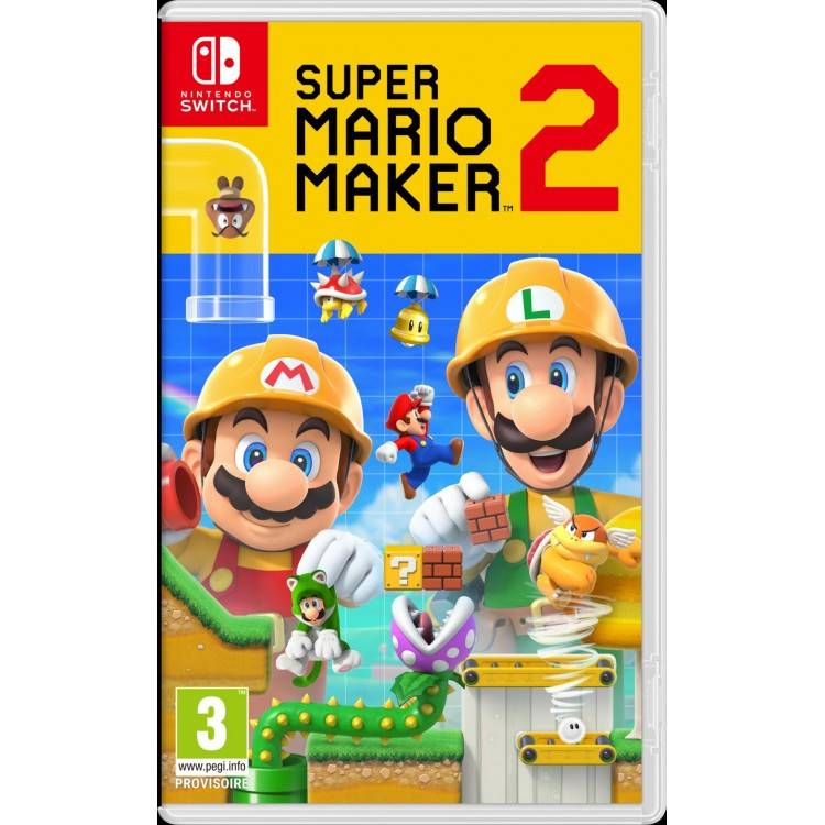 JEU SWITCH SUPER MARIO MAKER 2 JEU SWITCH SUPER MARIO MAKER 2