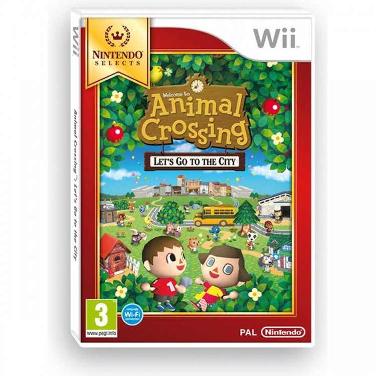 JEU WII ANIMAL CROSSING LET S GO TO THE CITY