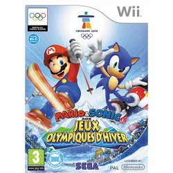 JEU WII MARIO & SONIC AUX JEUX OLYMPIQUES D HIVER