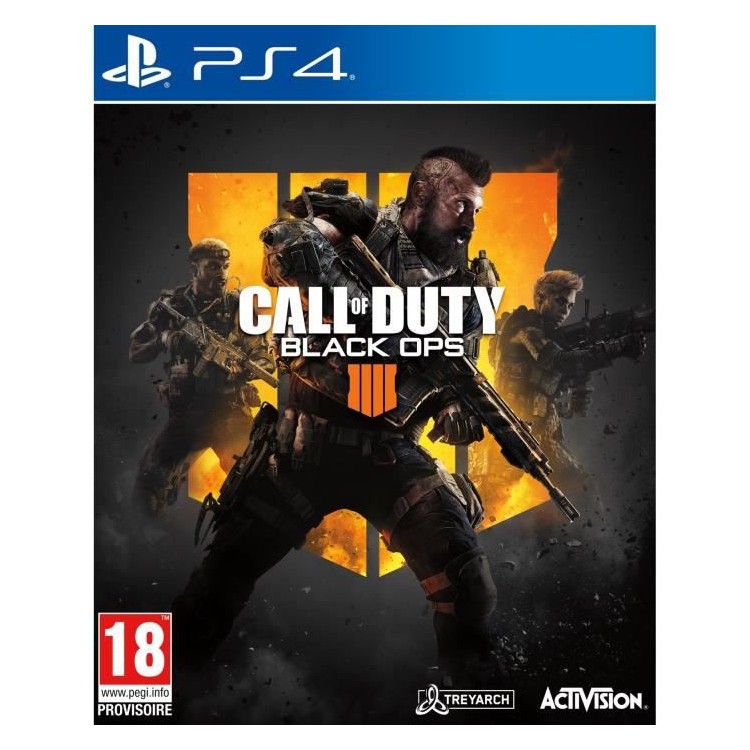 JEU PS4 CALL OF DUTY : BLACK OPS 4 (IIII)