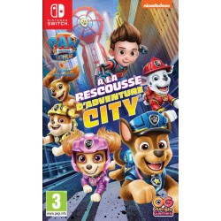 JEU SWITCH PAW PATROL LA PAT PATROUILLE LE FILM A LA RESCOUSSE D ADVENTURE CITY