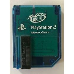 CARTE MEMOIRE PS2 MADCATZ MAGICGATE BLEU