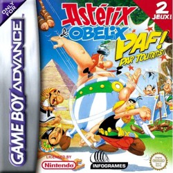 JEU GBA ASTERIX ET OBELIX PAF PAR TOUTATIS SANS BOITE GRADE C