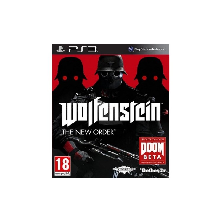 JUE PS3 WOLFENSTEIN : THE NEW ORDER