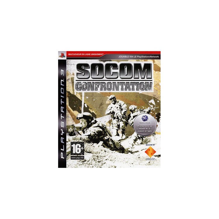 JEU PS3 SOCOM CONFRONTATION JEU PS3 SOCOM CONFRONTATION