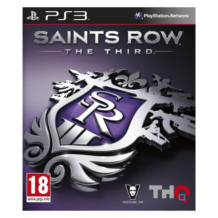 JEU PS3 SAINTS ROW : THE THIRD (PASS ONLINE)