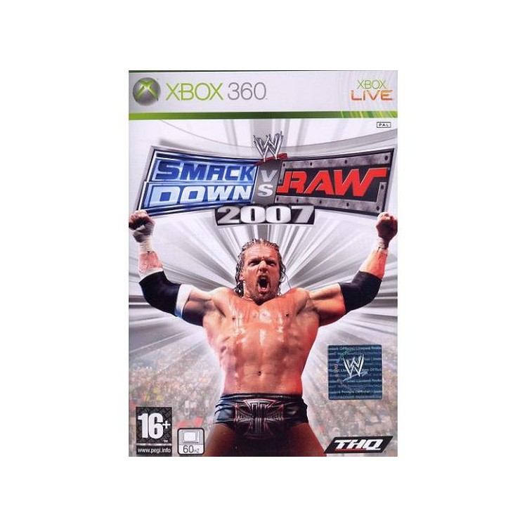 JEU XBOX 360 WWE SMACKDOWN! VS. RAW 2007