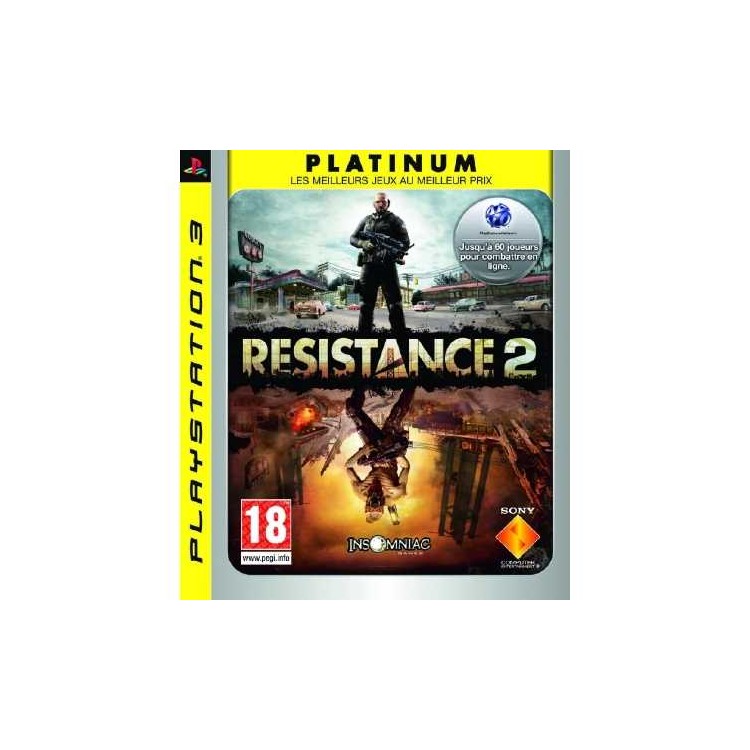 JEU PS3 RESISTANCE 2 PLATINUM