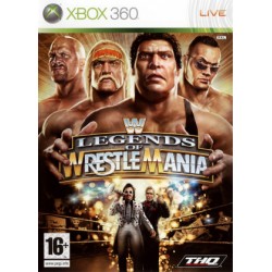 JEU XBOX 360 WWE LEGENDS OF WRESTLEMANIA