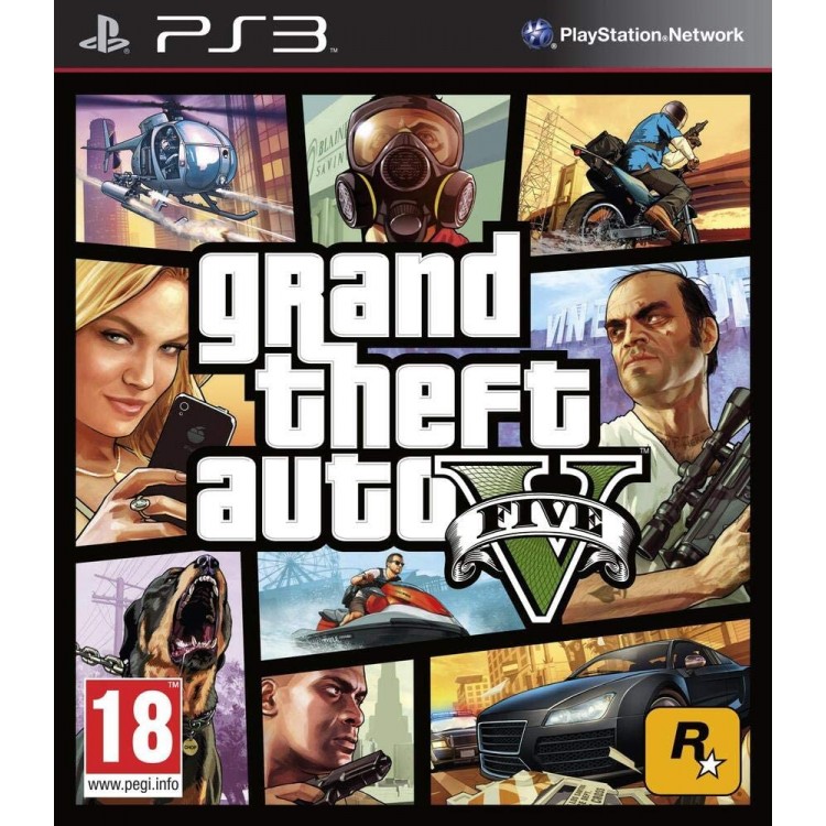 JEU PS3 GRAND THEFT AUTO V (GTA 5)