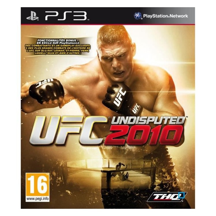 JEU PS3 UFC 2010 UNDISPUTED