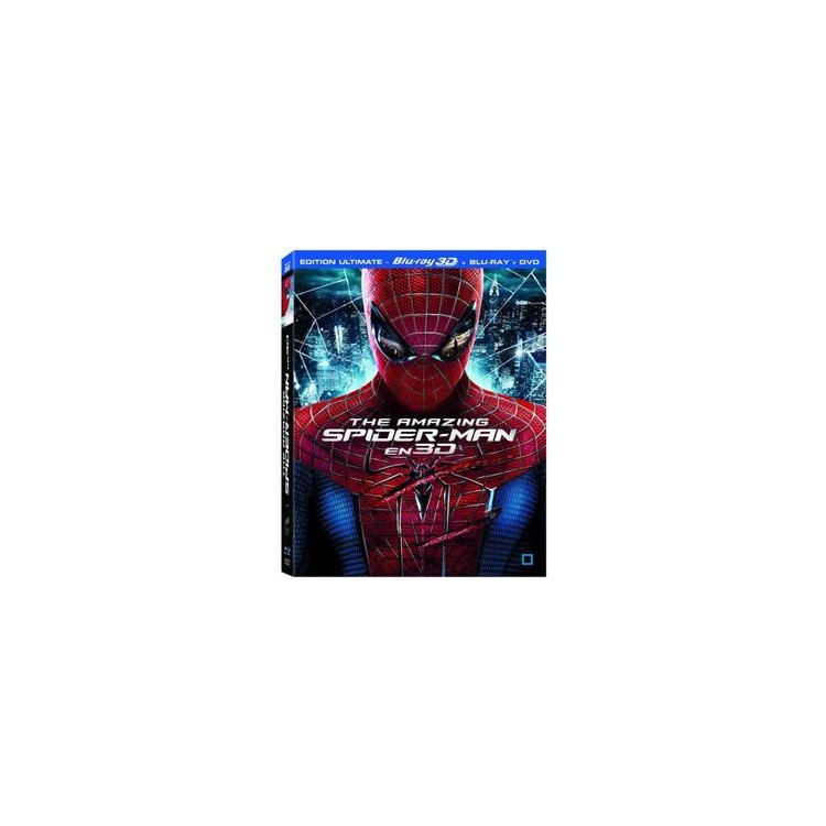 BLU RAY THE AMAZING SPIDER-MAN - COMBO BLU-RAY 3D + DVD