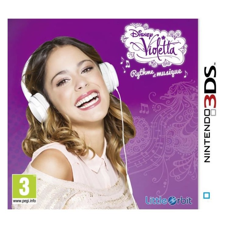 JEU 3DS VIOLETTA : RHYTHM & MUSIC